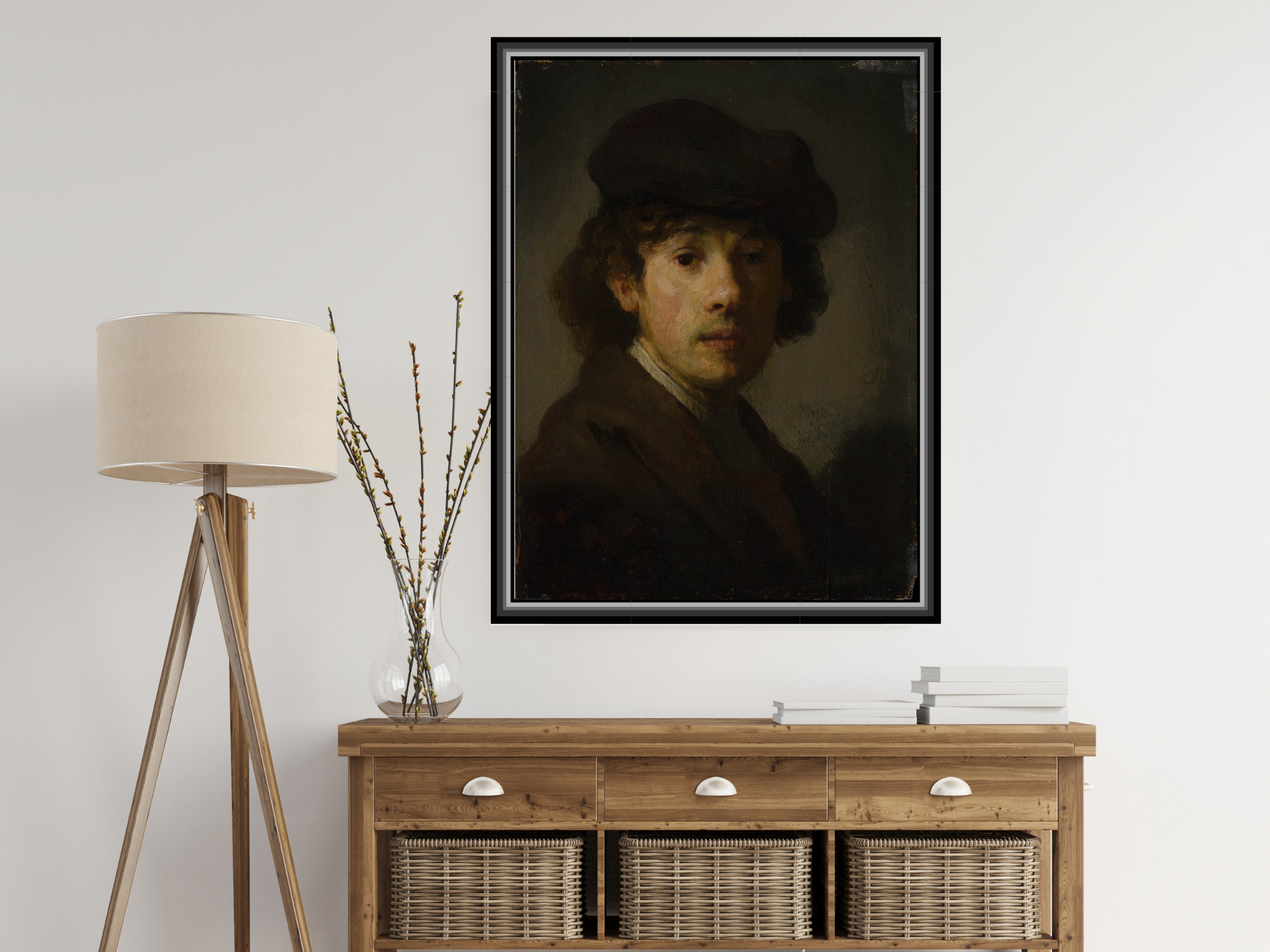 Rembrandt (1606–1669) als junger Mann | Rembrandt van Rijn