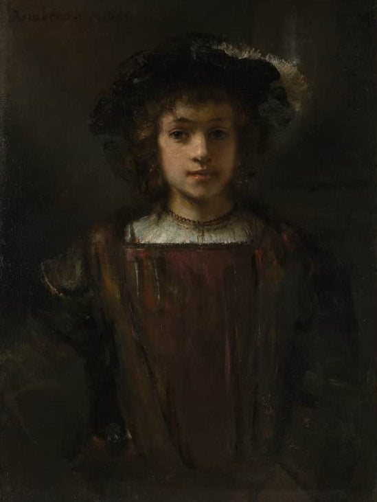 Kunstdruck Rembrandts Sohn Titus II von Rembrandt van Rijn

