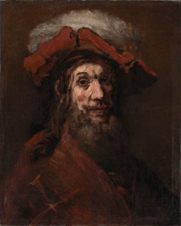 Kunstdruck „Ritter mit Falke“ von Rembrandt van Rijn