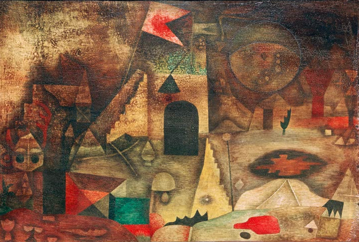 Kunstdruck „Romantischer Park“ von Paul Klee