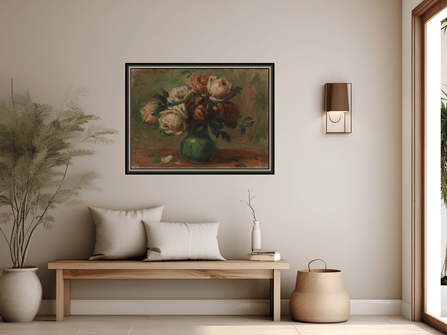 Rosen in einer Vase | Pierre-Auguste Renoir