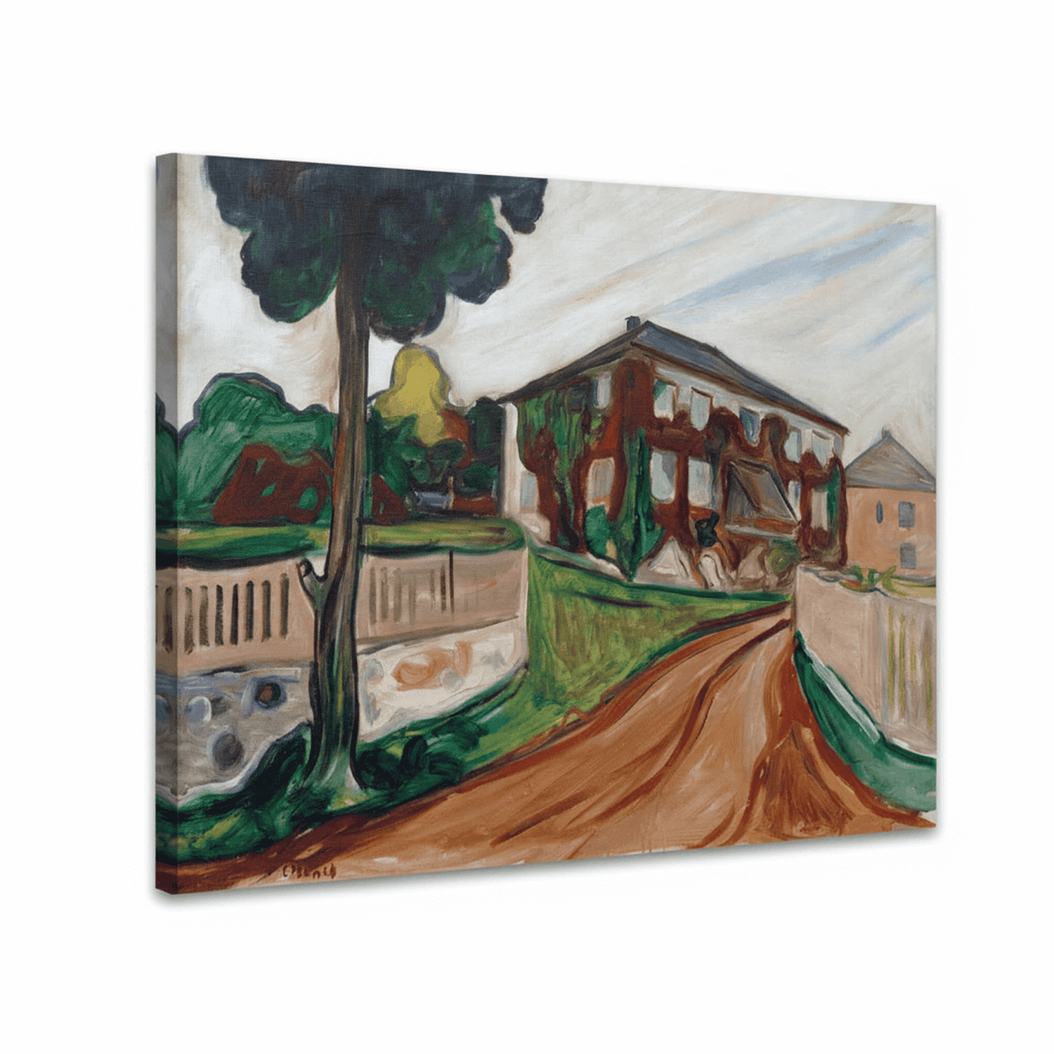 Roter Wilder Wein | Edvard Munch