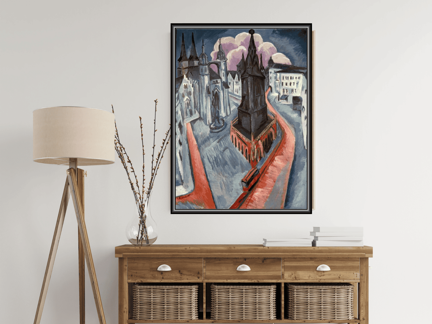 Roter Turm in Halle | Ernst Ludwig Kirchner