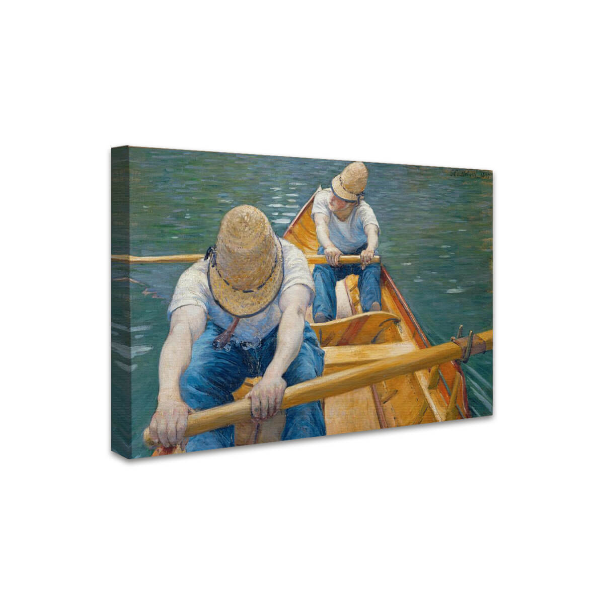 Ruderer auf der Yerres | Gustave Caillebotte