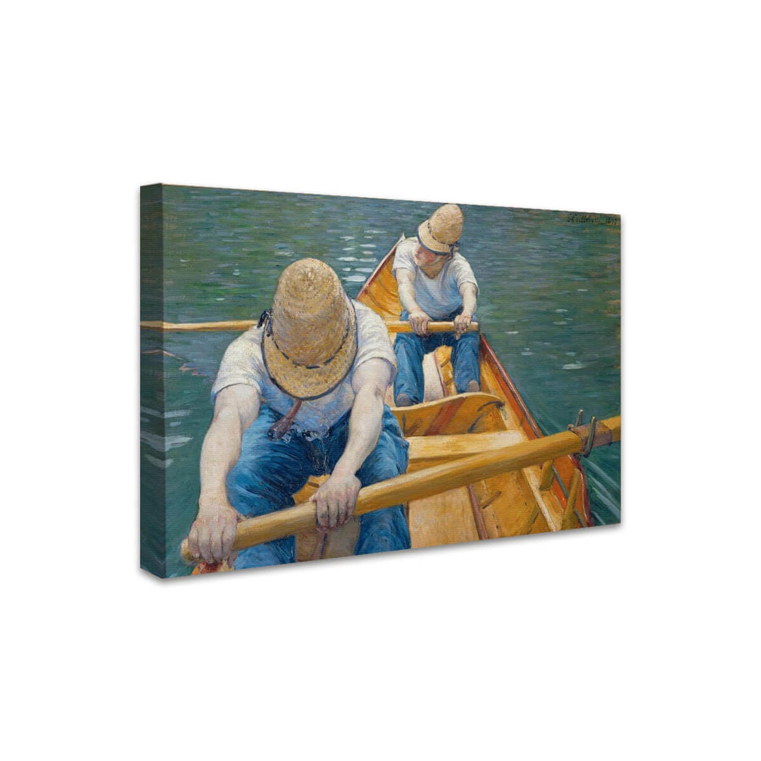 Ruderer auf der Yerres | Gustave Caillebotte