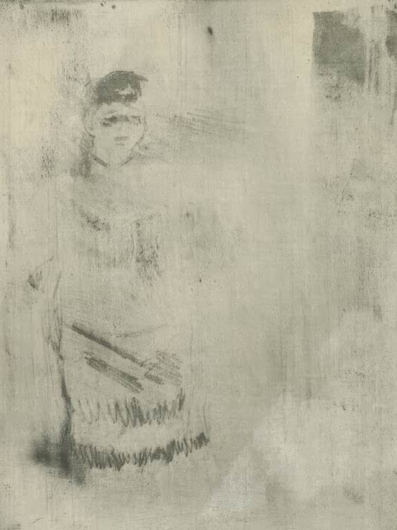 Kunstdruck des Gemäldes Sängerin von Edgar Degas mit der Darstellung einer Sängerin während eines Auftritts.