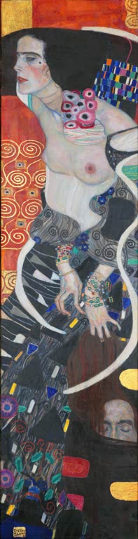 Kunstdruck des Gemäldes „Salome“ von Gustav Klimt – hochwertige Reproduktion eines symbolistischen Jugendstil-Kunstwerks.