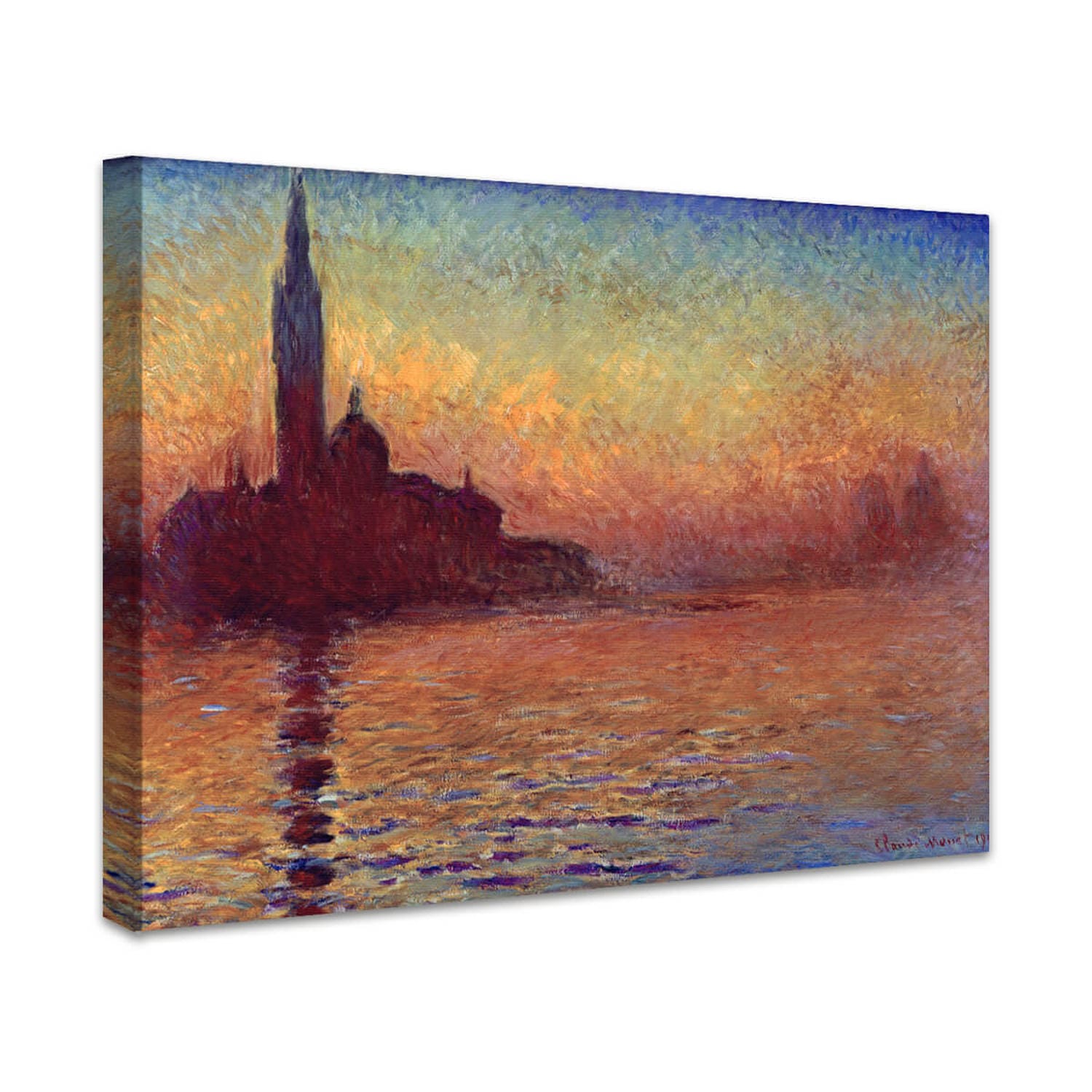San Giorgio Maggiore bei Dämmerung | Claude Monet