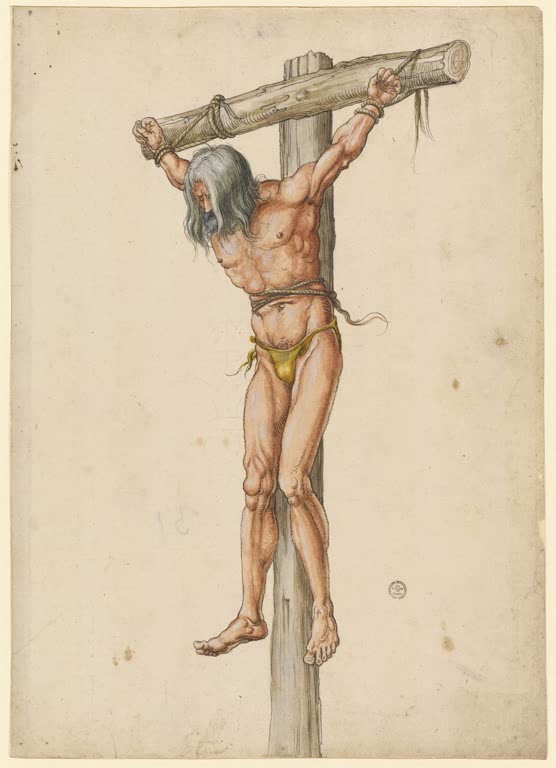 Kunstdruck „Schächer am Kreuz“ von Albrecht Dürer
