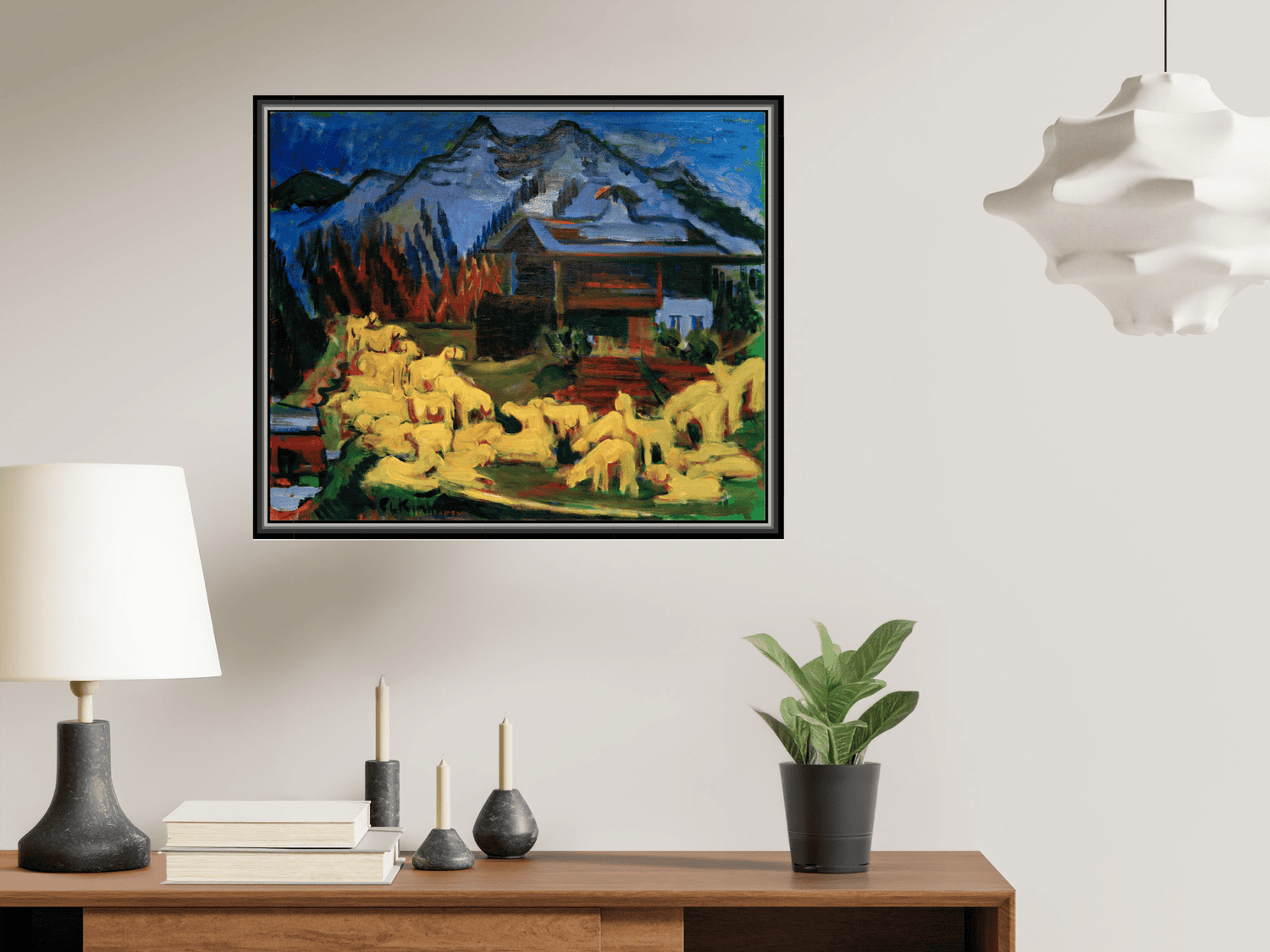 Schafherde | Ernst Ludwig Kirchner