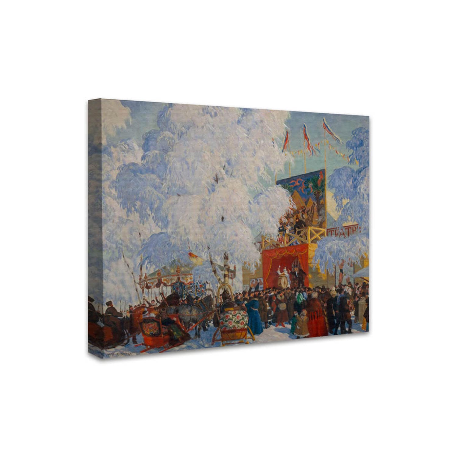 Schaubuden | Boris Michailowitsch Kustodijew