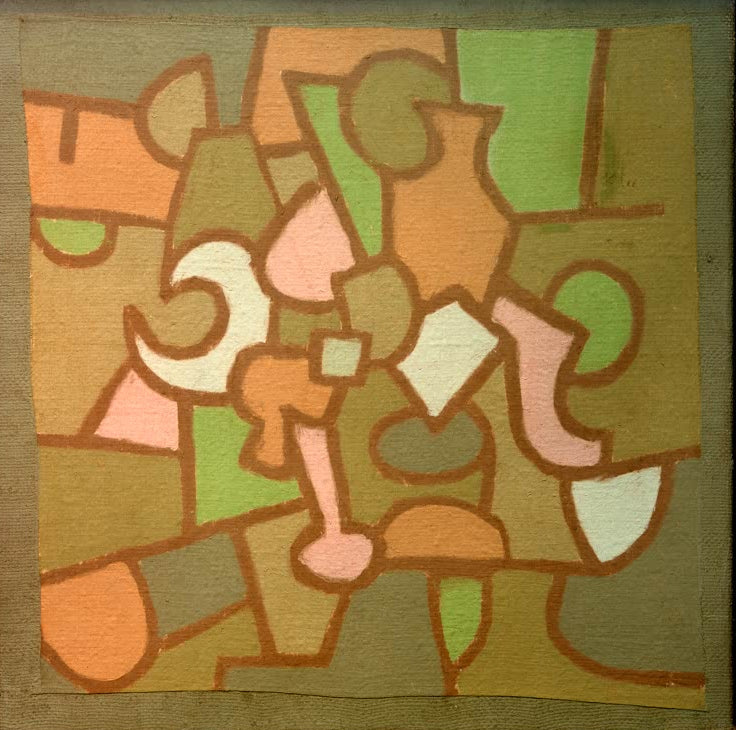 Kunstdruck „Scherben-Stillleben“ von Paul Klee, handgefertigt in Deutschland