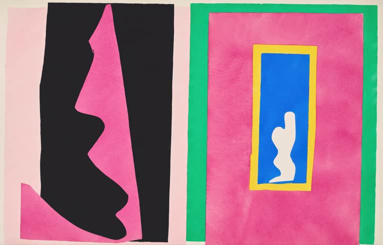 Kunstdruck „Schicksal“ von Henri Matisse mit ausdrucksstarker, farbenfroher Komposition