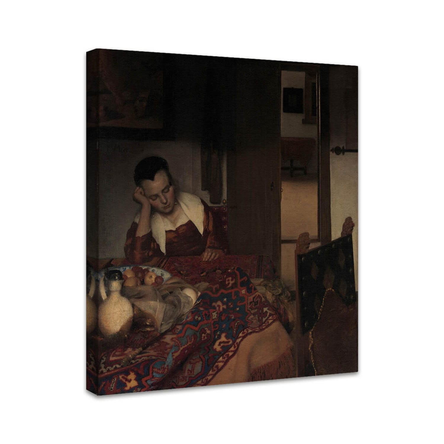 Schlafendes Mädchen | Johannes Vermeer