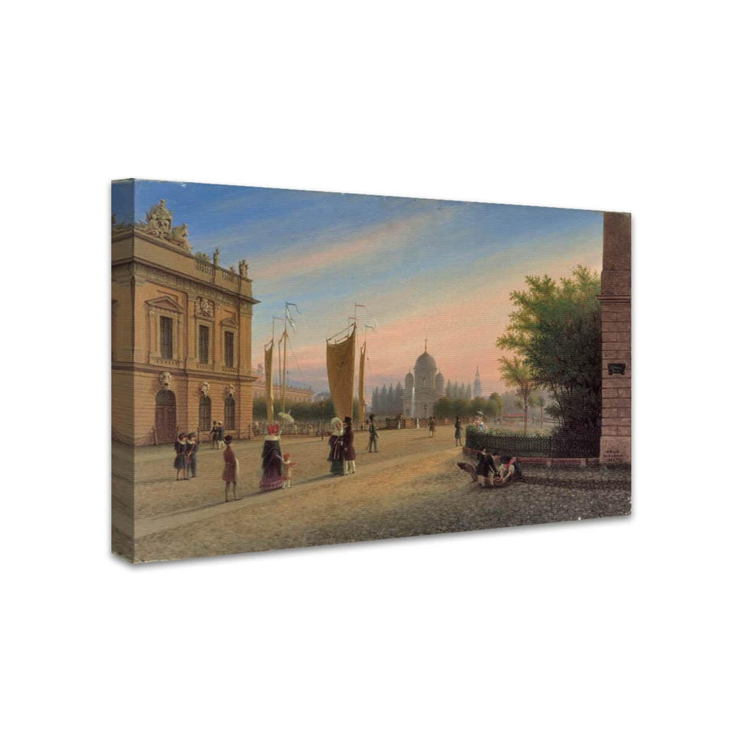 Schlossbrücke und Lustgarten in Berlin | Wilhelm Brücke