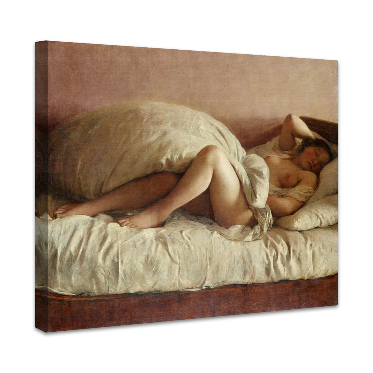 Schlummernde Frau | Johann Baptist Reiter