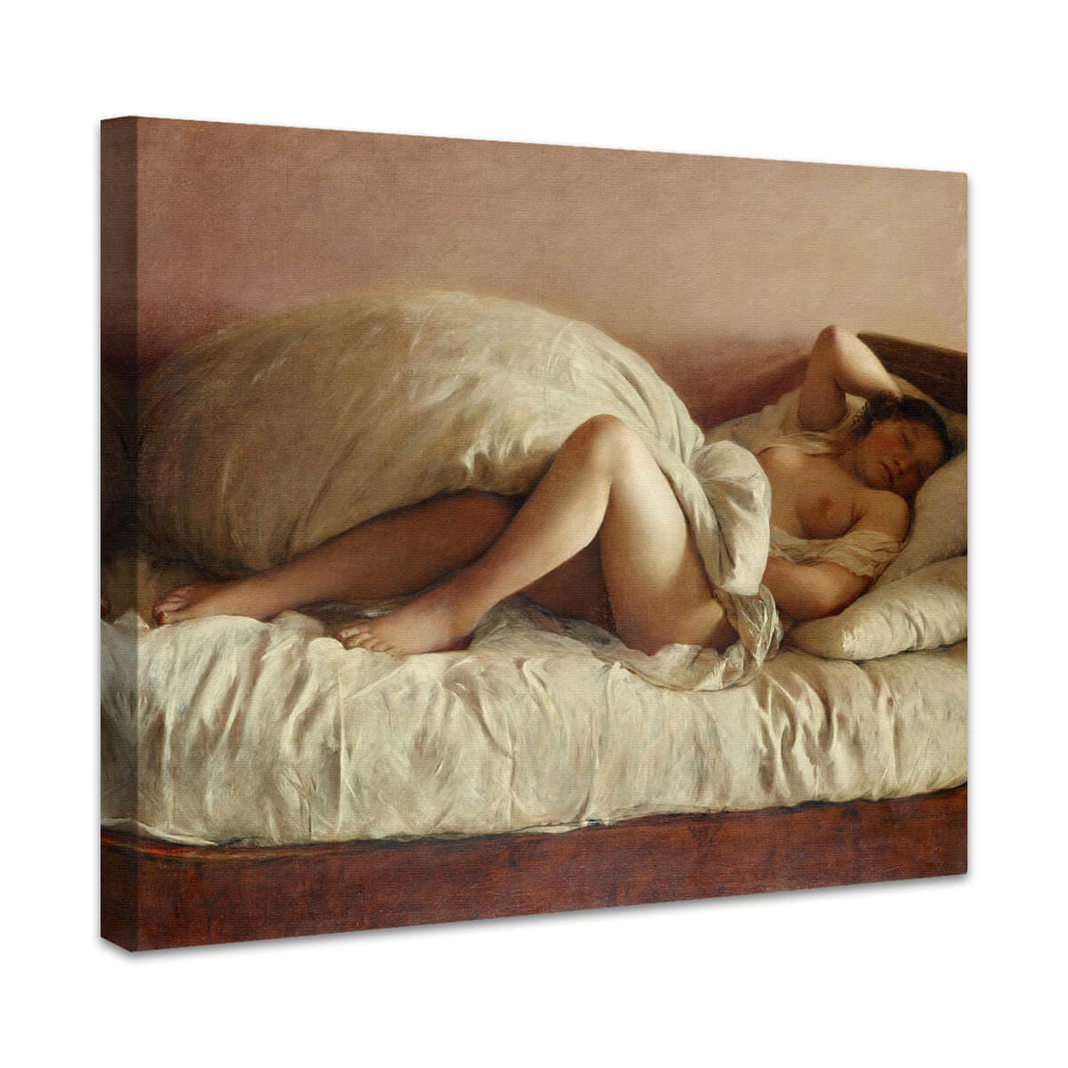 Schlummernde Frau | Johann Baptist Reiter