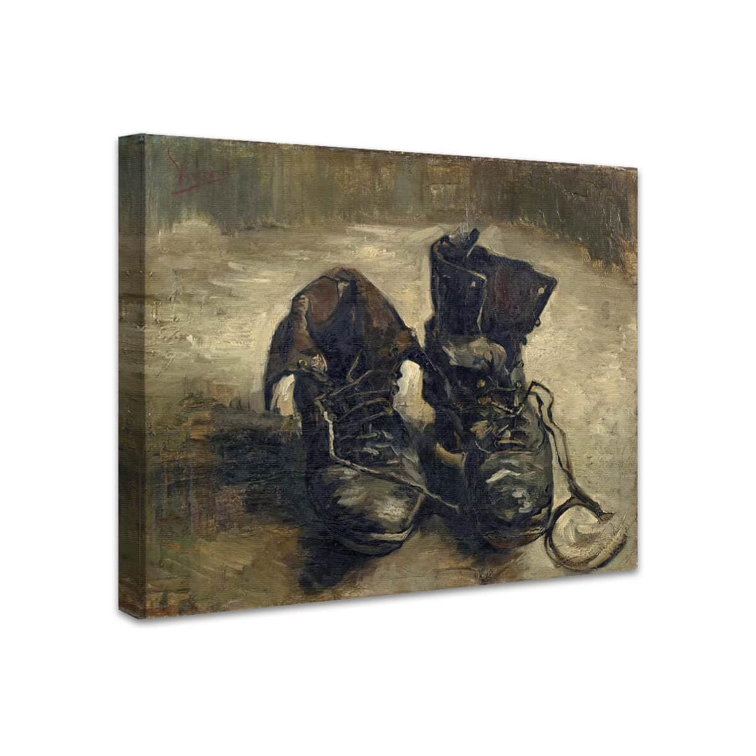 Schuhe mit Schnürsenkeln | Vincent van Gogh