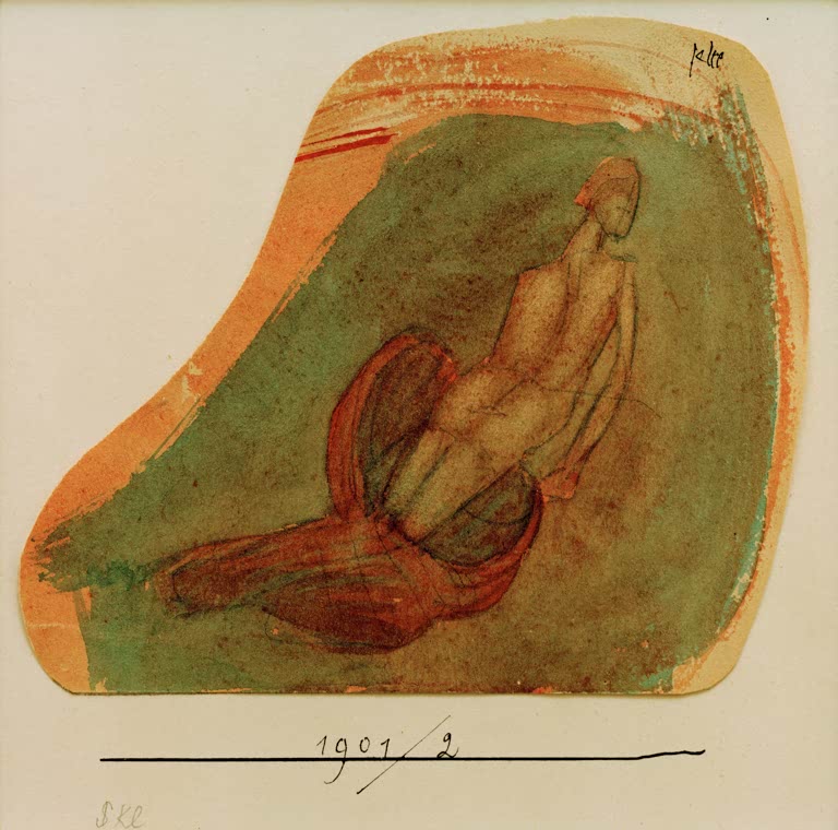 Kunstdruck des Gemäldes Pastorale (Rhythmen) von Paul Klee, handgefertigt in Deutschland als hochwertiger Kunstdruck.