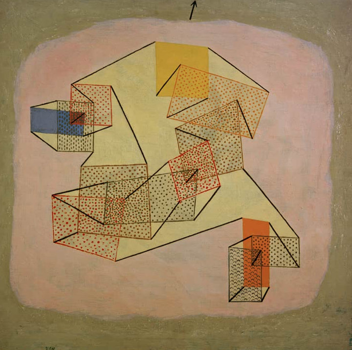 Kunstdruck „Schwebendes“ von Paul Klee