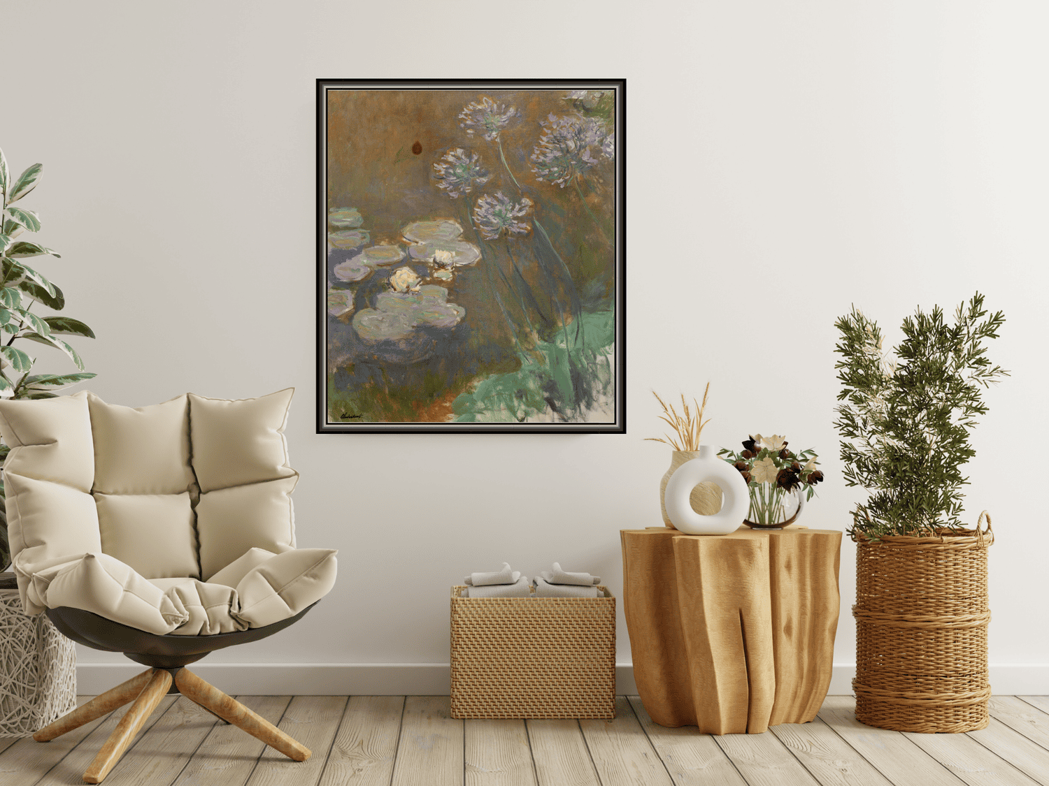 Seerosen und Agapanthus | Claude Monet