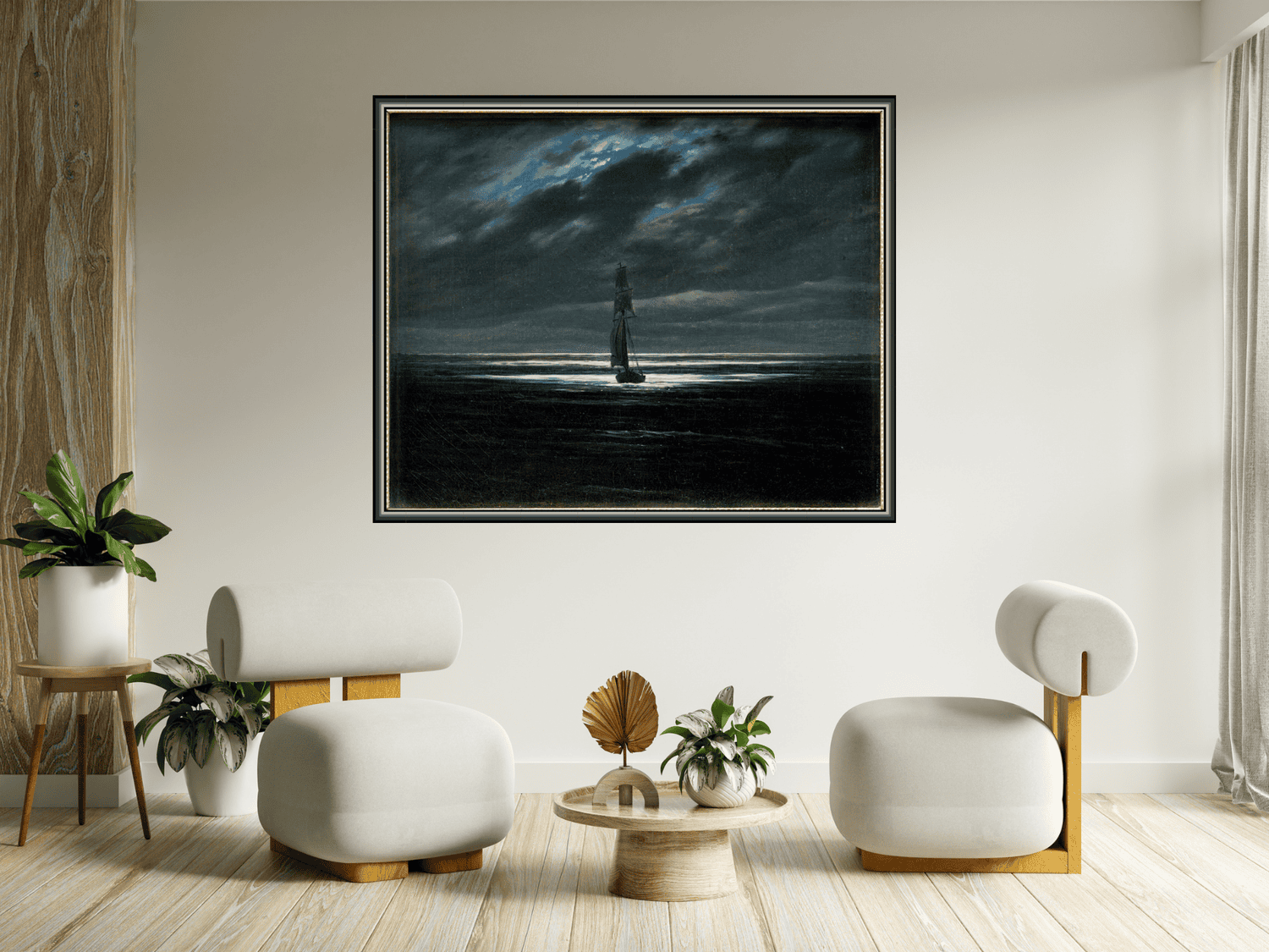 Seestück bei Mondschein | Caspar David Friedrich