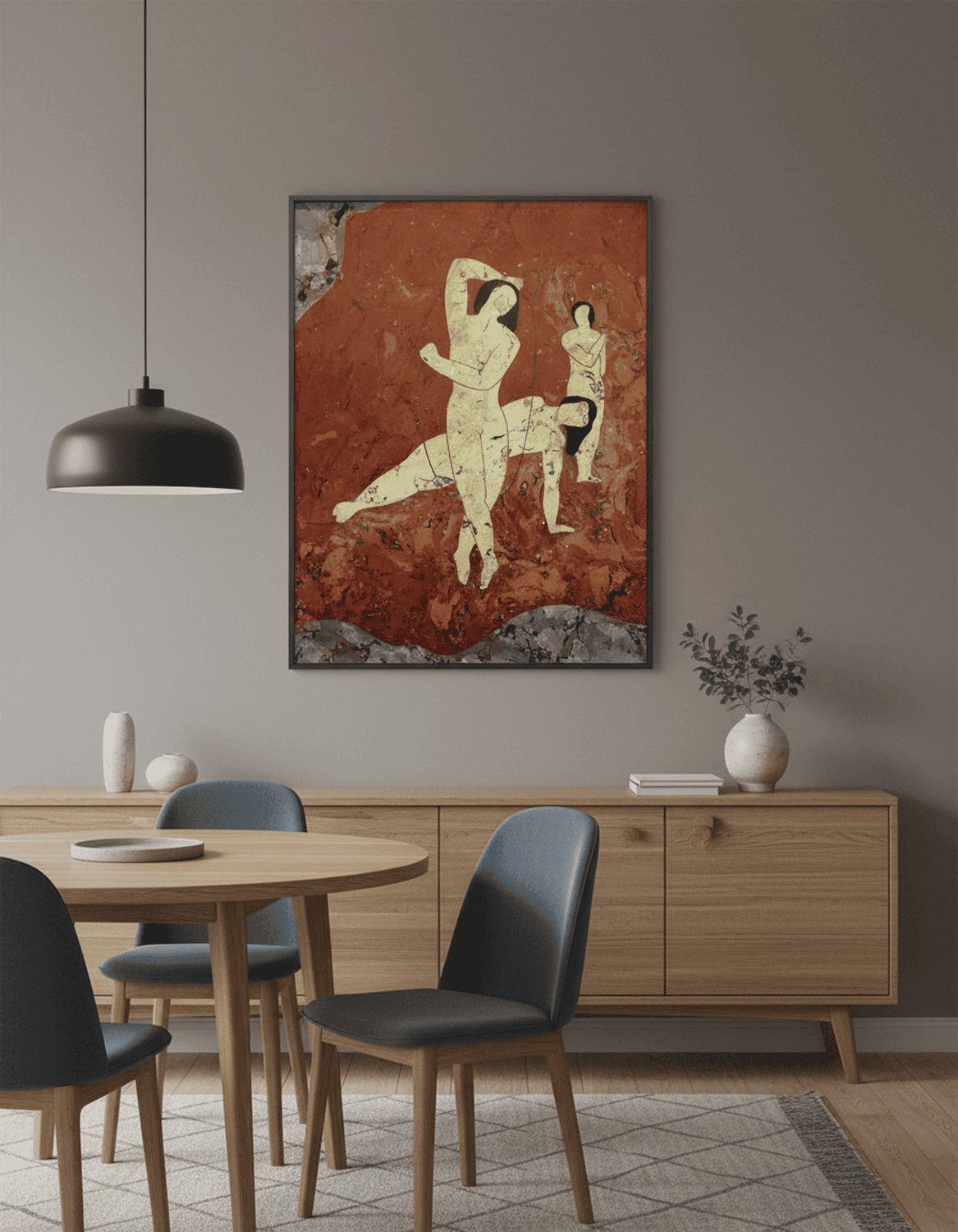 Seilspringende | Willi Baumeister