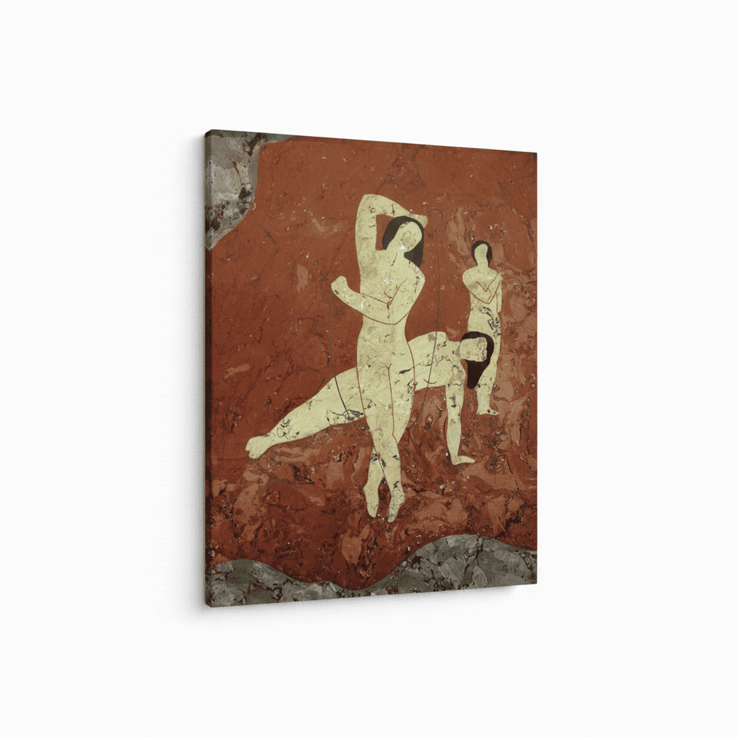 Seilspringende | Willi Baumeister