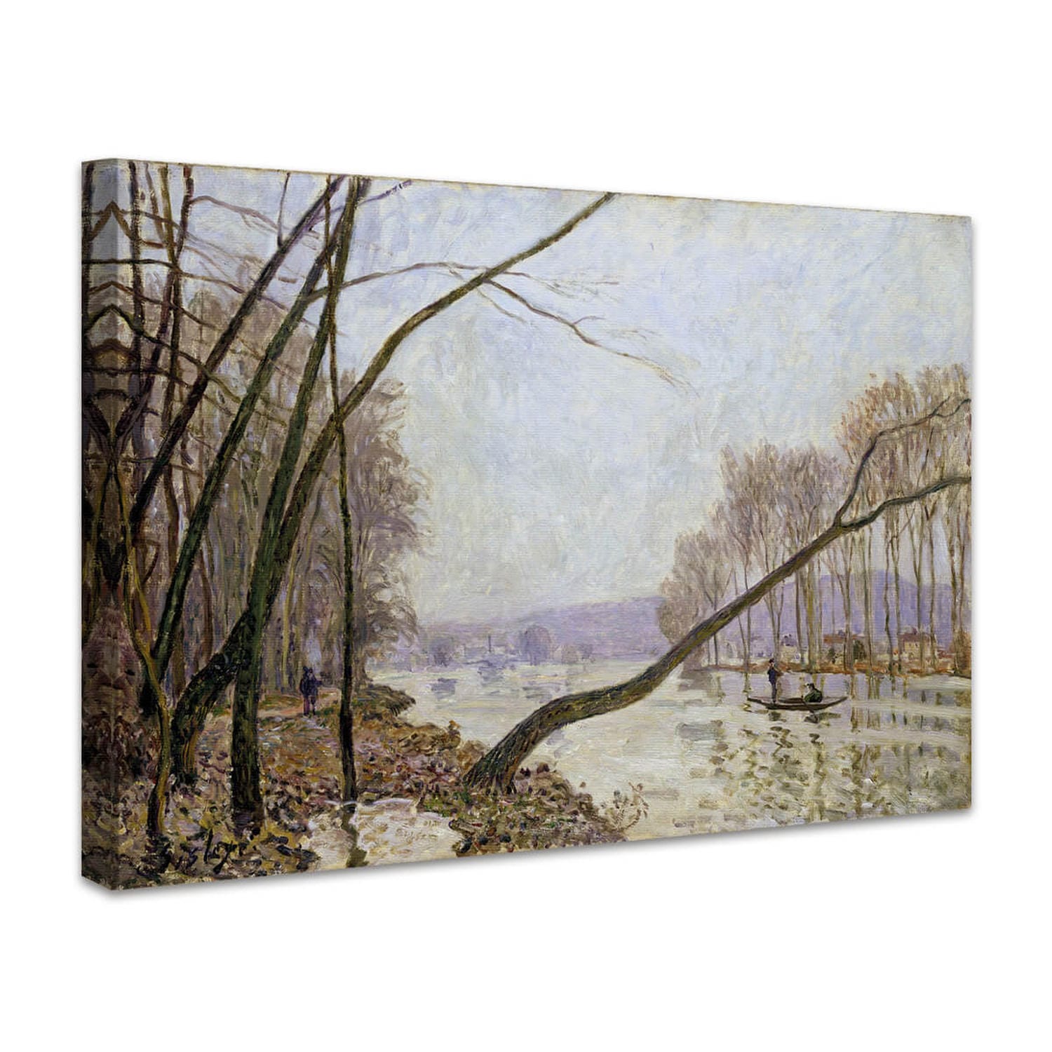Seine-Ufer im Herbst | Alfred Sisley