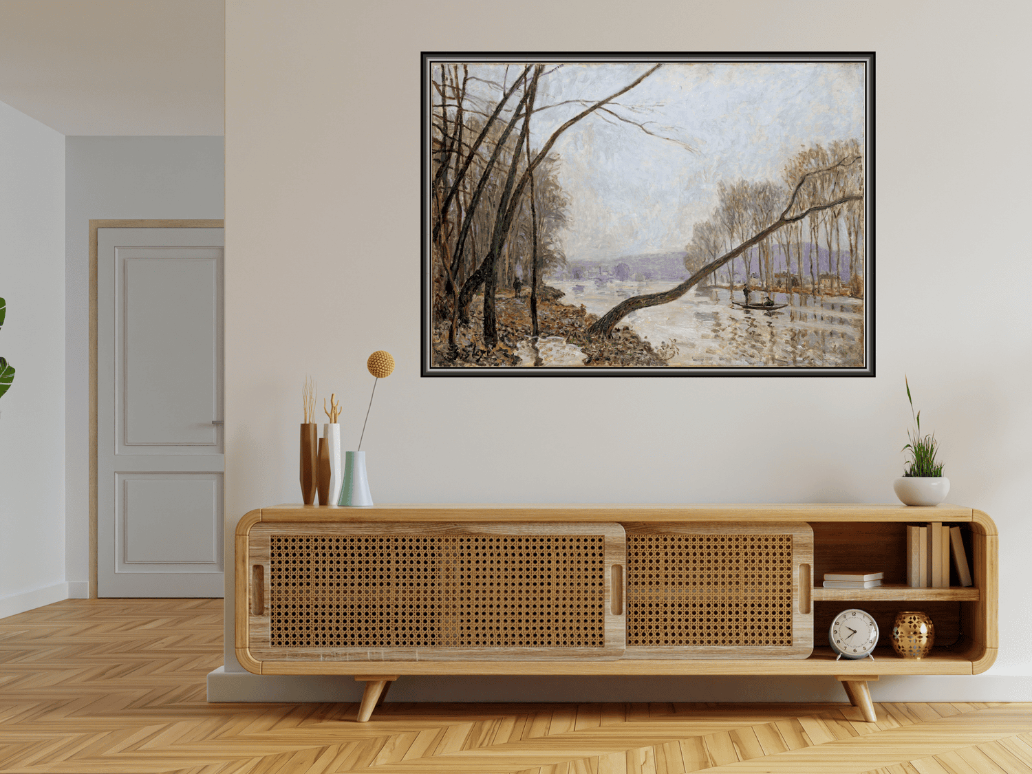 Seine-Ufer im Herbst | Alfred Sisley