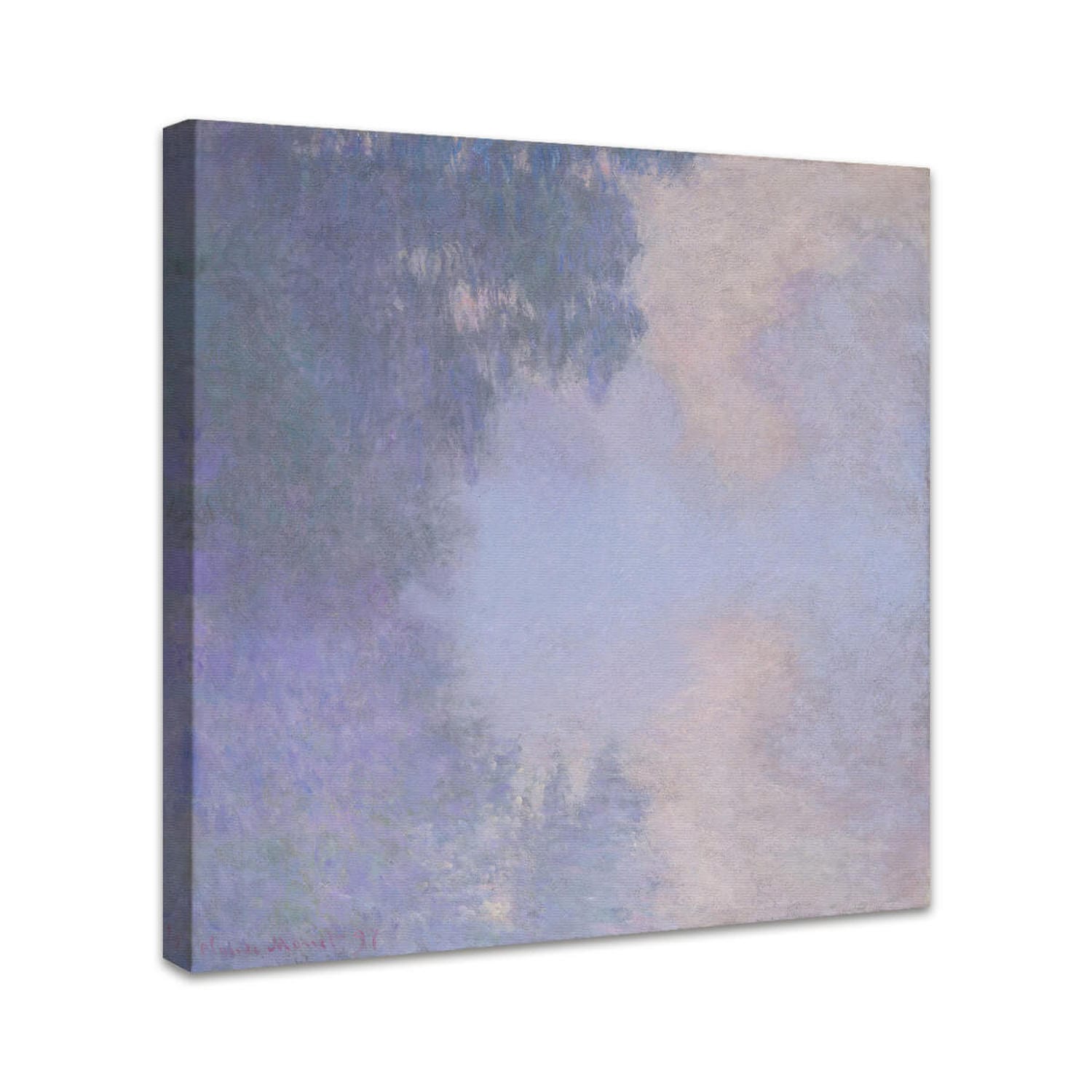 Seitenarm der Seine bei Giverny (Nebel) | Claude Monet