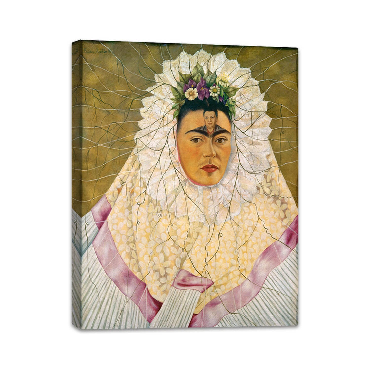 Selbstbildnis als Tehuana oder Diego in meinen Gedanken | Frida Kahlo