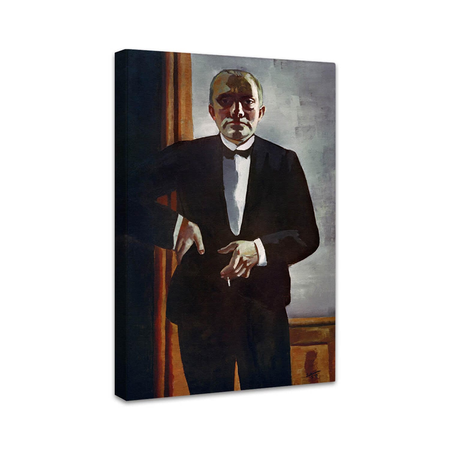 Selbstbildnis im Frack | Max Beckmann