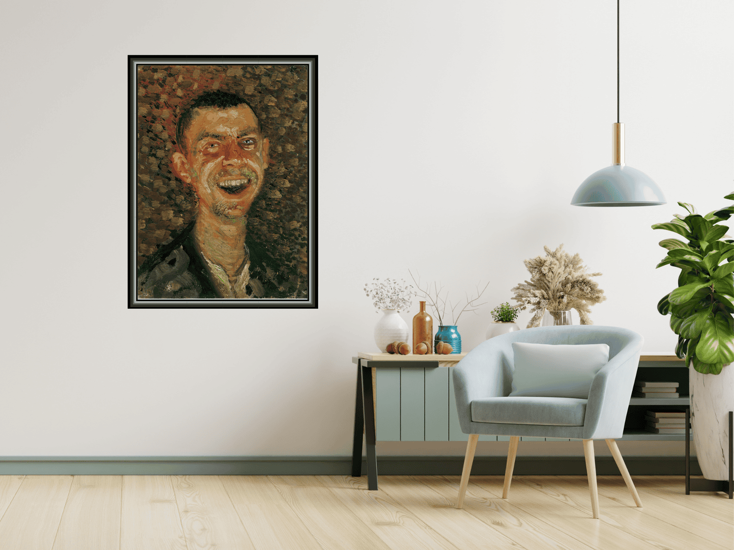 Selbstbildnis, lachend | Richard Gerstl