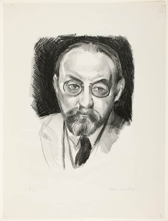 Kunstdruck „Selbstbildnis“ von Henri Matisse, handgefertigt in Deutschland