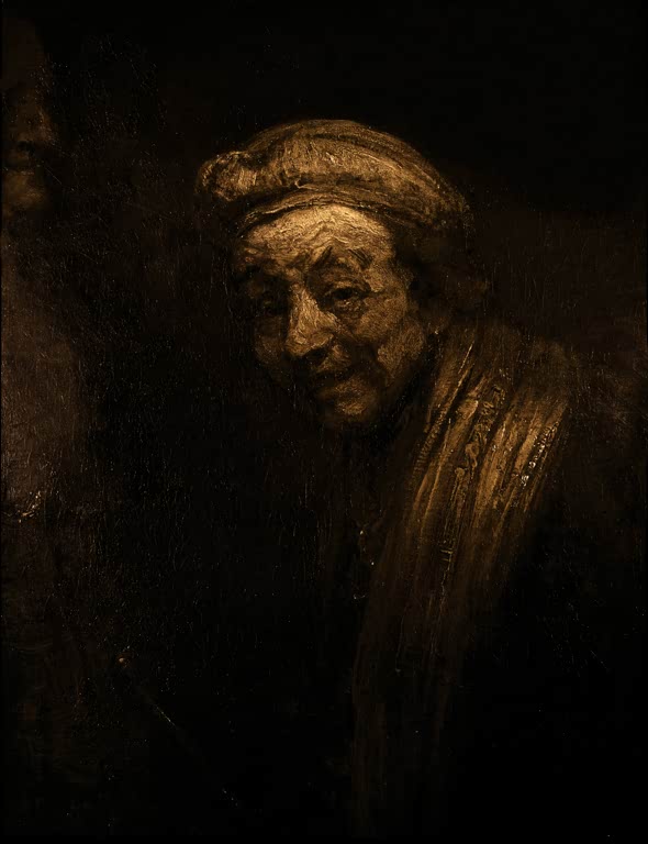 Kunstdruck Selbstbildnis IV von Rembrandt van Rijn

