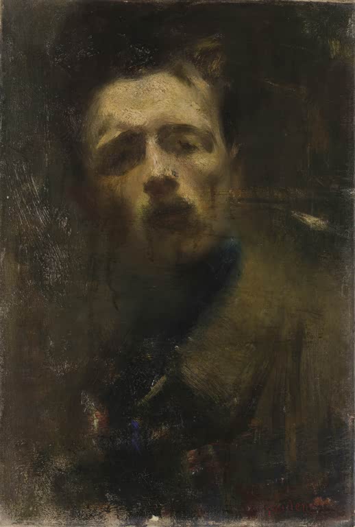 Kunstdruck Selbstbildnis von Pietro Gaudenzi
