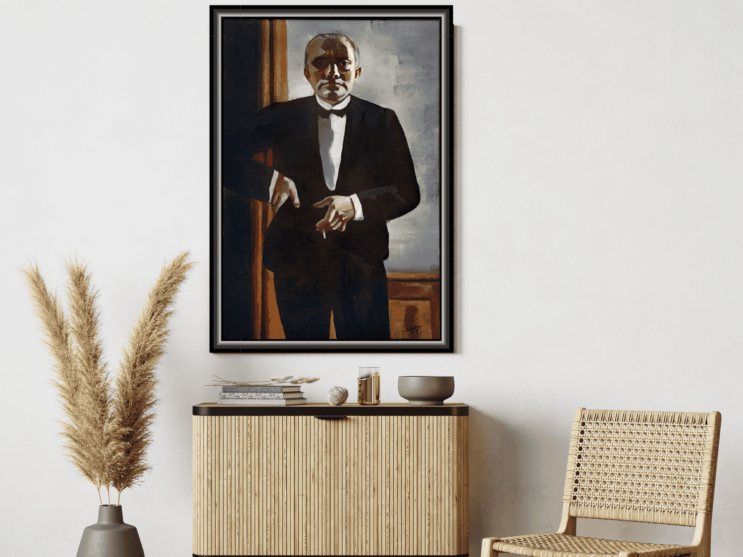 Selbstbildnis im Frack | Max Beckmann