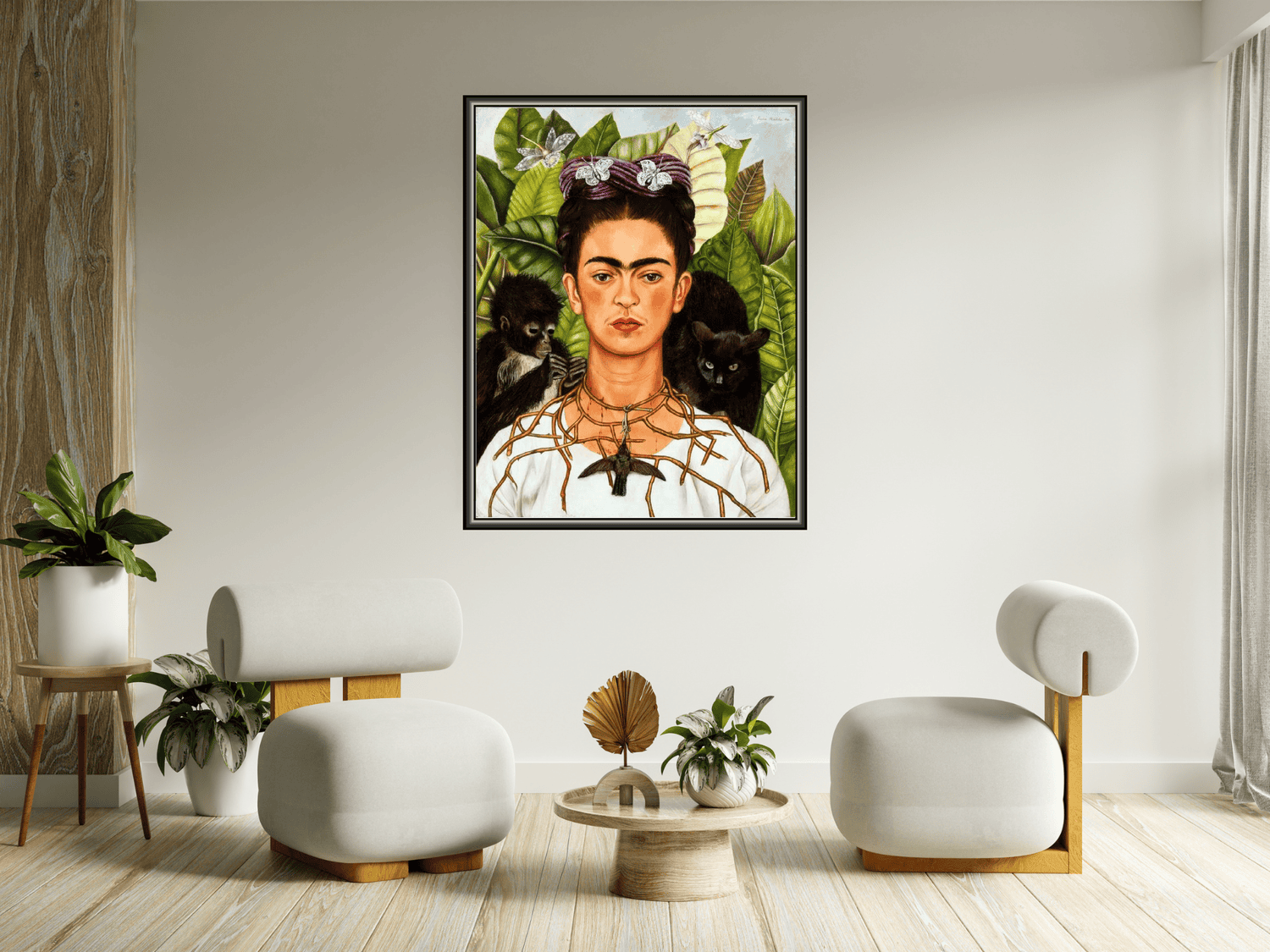 Selbstbildnis mit Dornenhalsband | Frida Kahlo