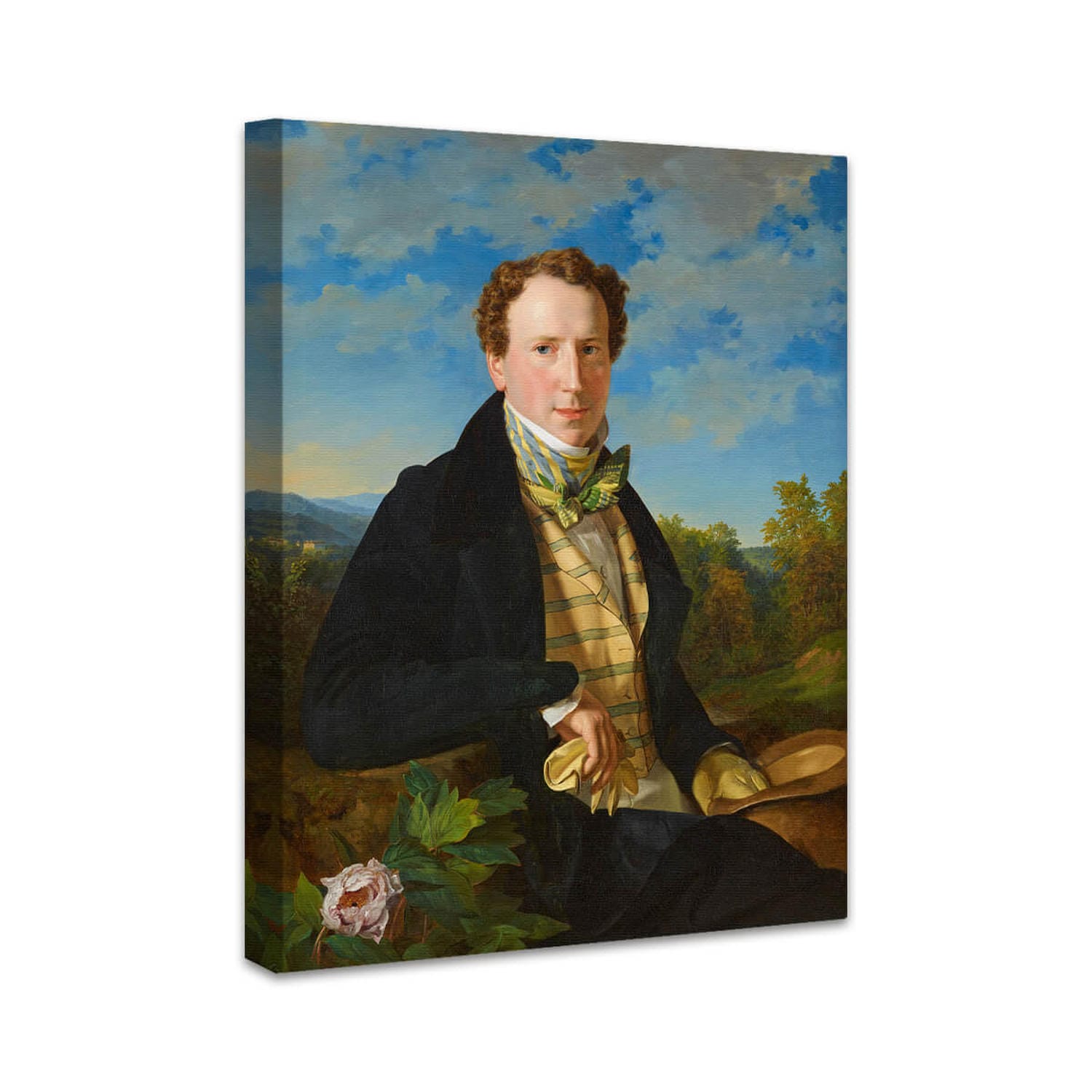 Selbstportät in jungen Jahren | Ferdinand Georg Waldmüller