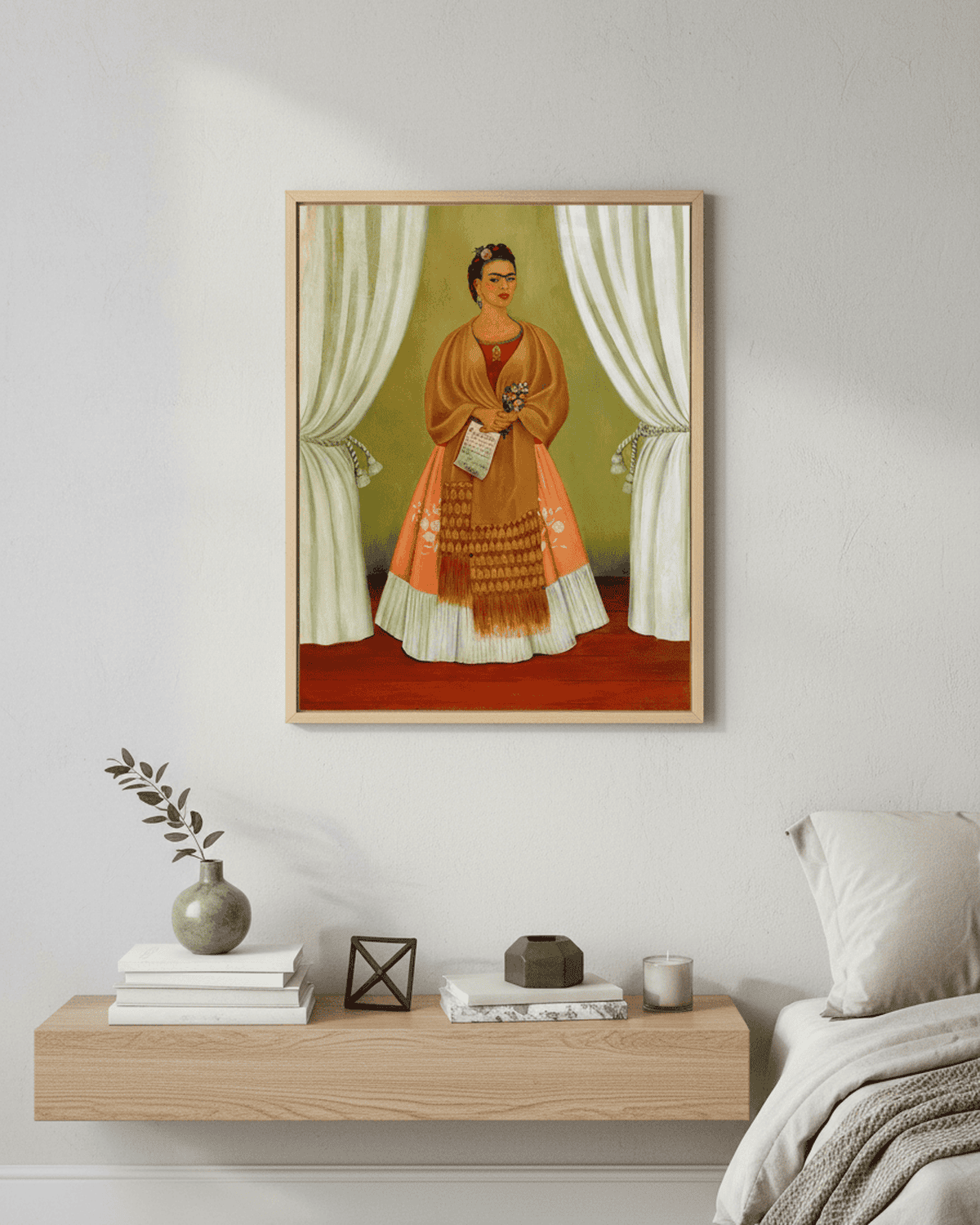 Selbstporträt Leo Trotzki gewidmet | Frida Kahlo