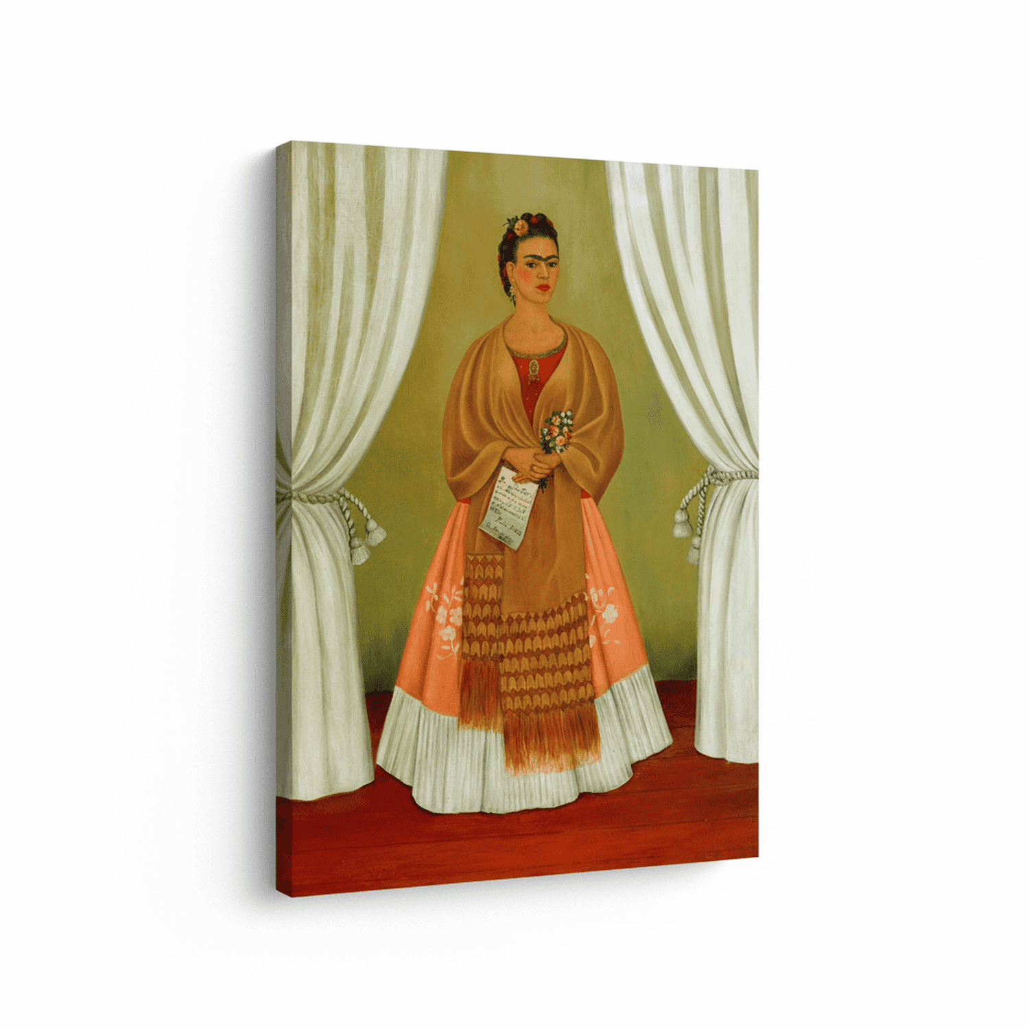 Selbstporträt Leo Trotzki gewidmet | Frida Kahlo