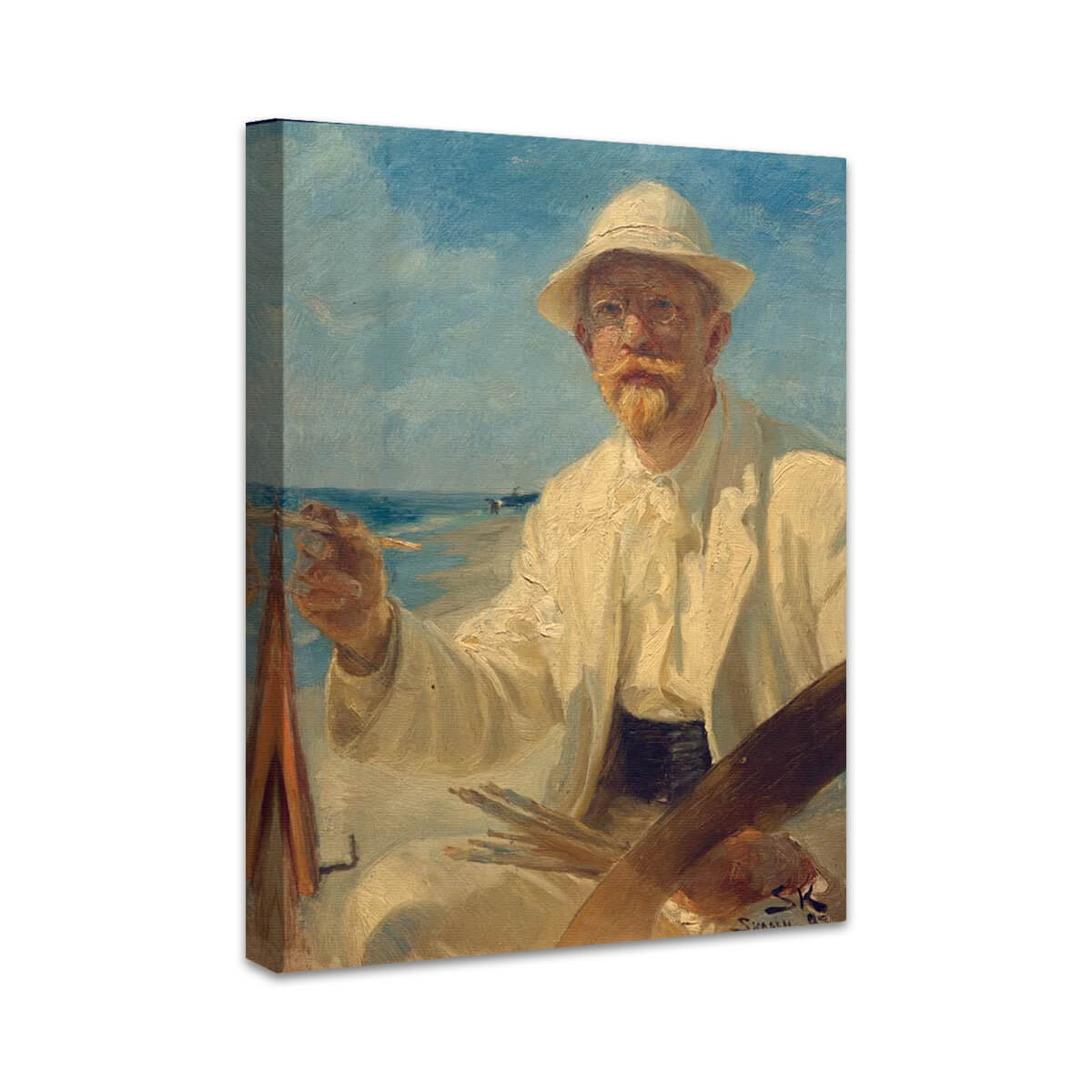 Selbstporträt des Künstlers | Peder Severin Krøyer