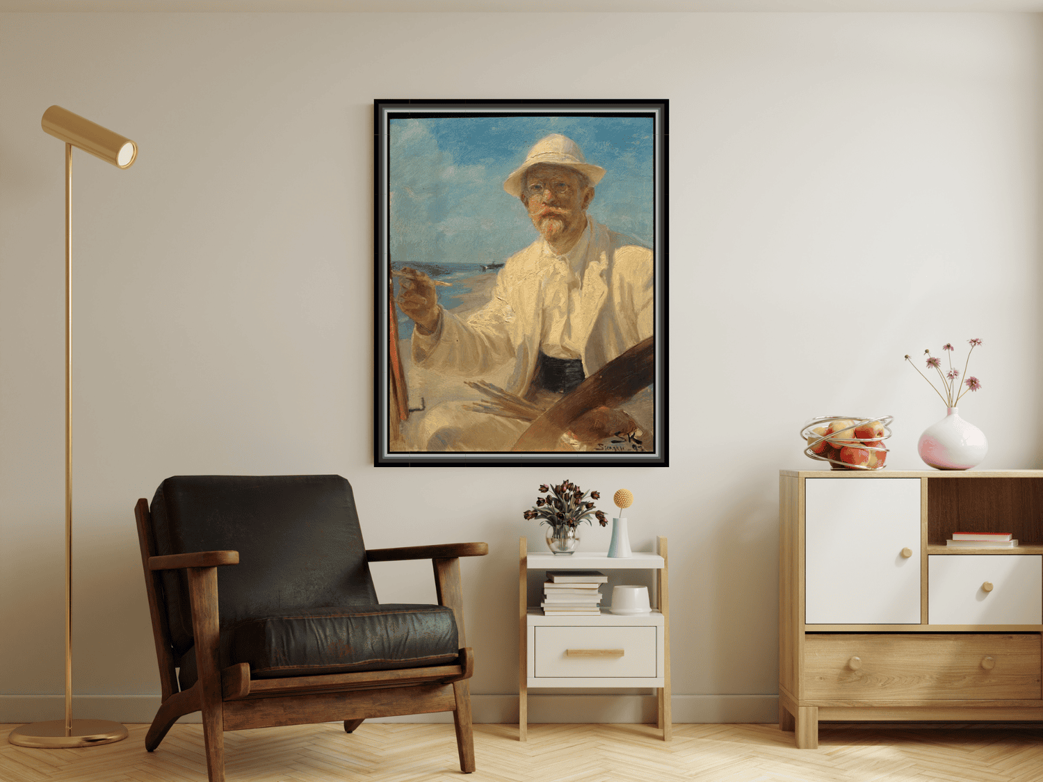 Selbstporträt des Künstlers | Peder Severin Krøyer