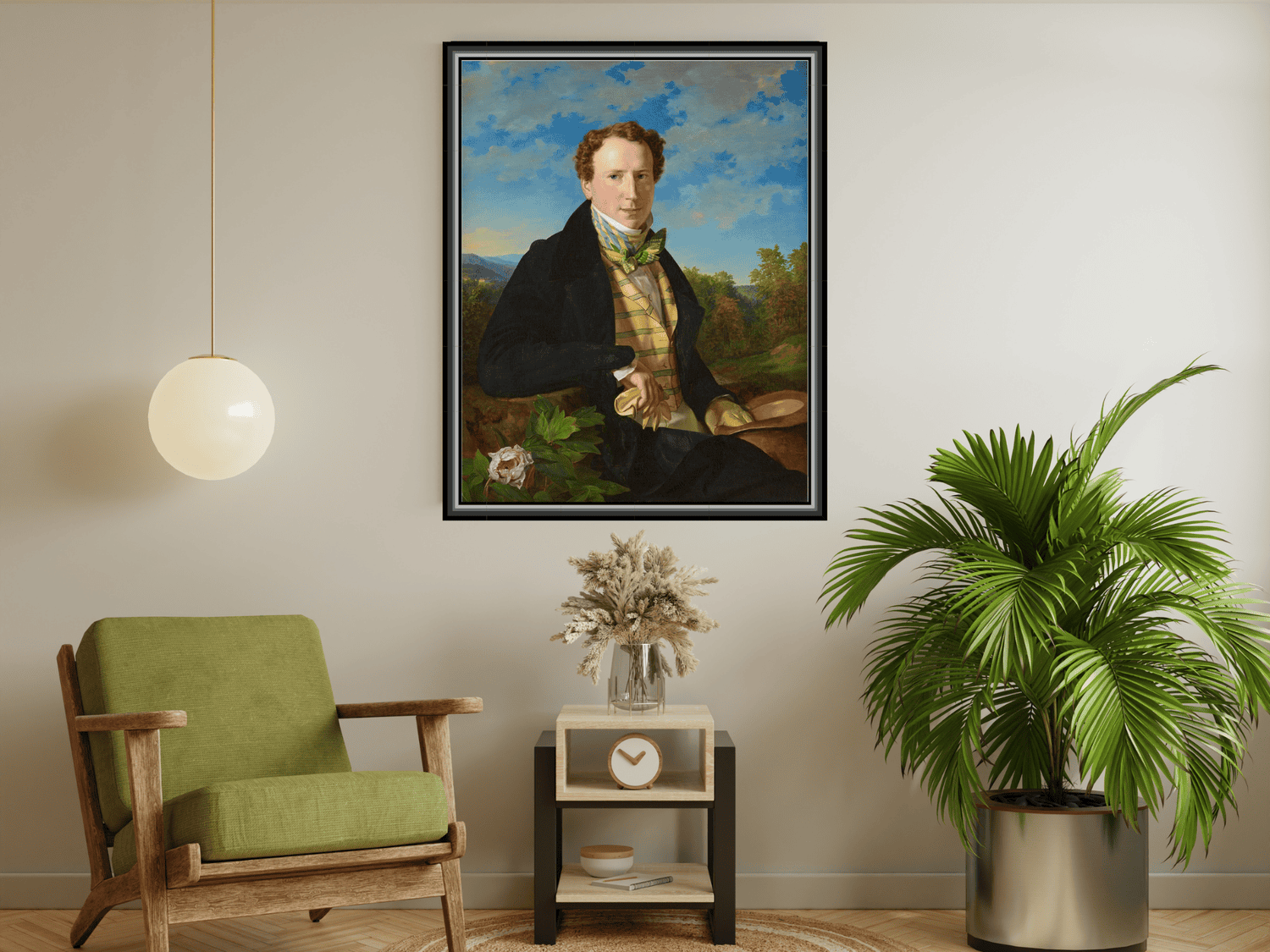 Selbstportät in jungen Jahren | Ferdinand Georg Waldmüller