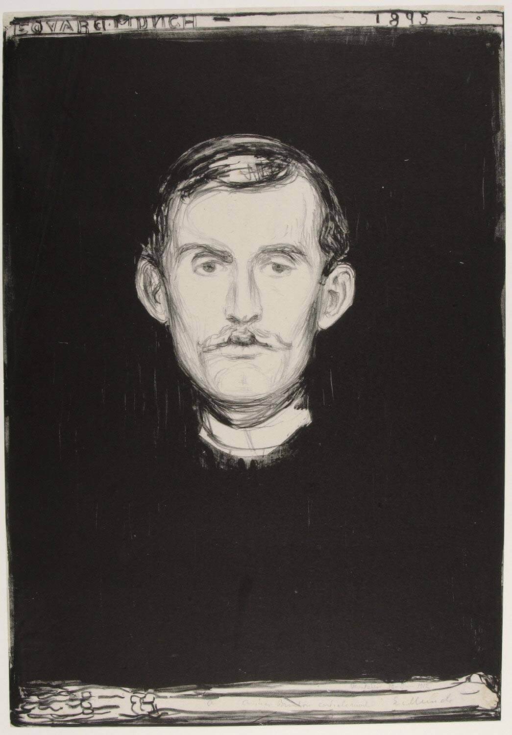 „Self-Portrait“ von Edvard Munch zeigt den Künstler in einem introspektiven Moment. Mit expressiven Pinselstrichen und intensiven Farben wird seine innere Zerrissenheit dargestellt. Das Selbstporträt fängt die düstere, emotionale Tiefe von Munchs Werk perfekt ein.