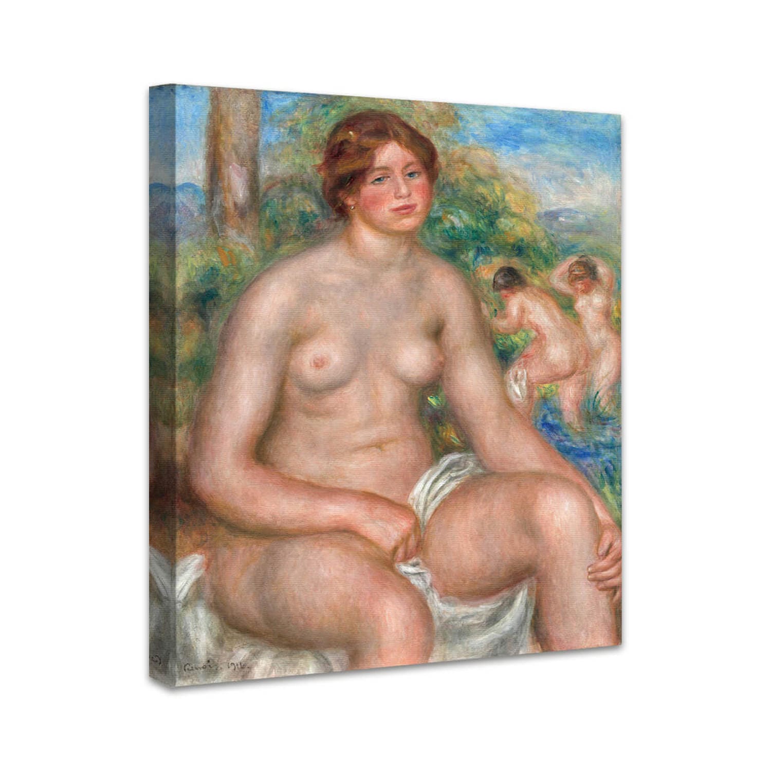 Sitzende Baderin | Pierre-Auguste Renoir