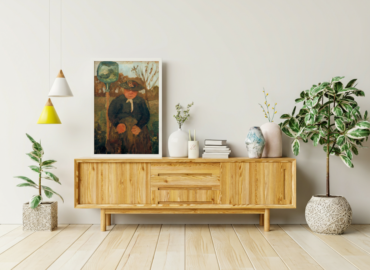 Sitzende Dreebeen | Paula Modersohn-Becker