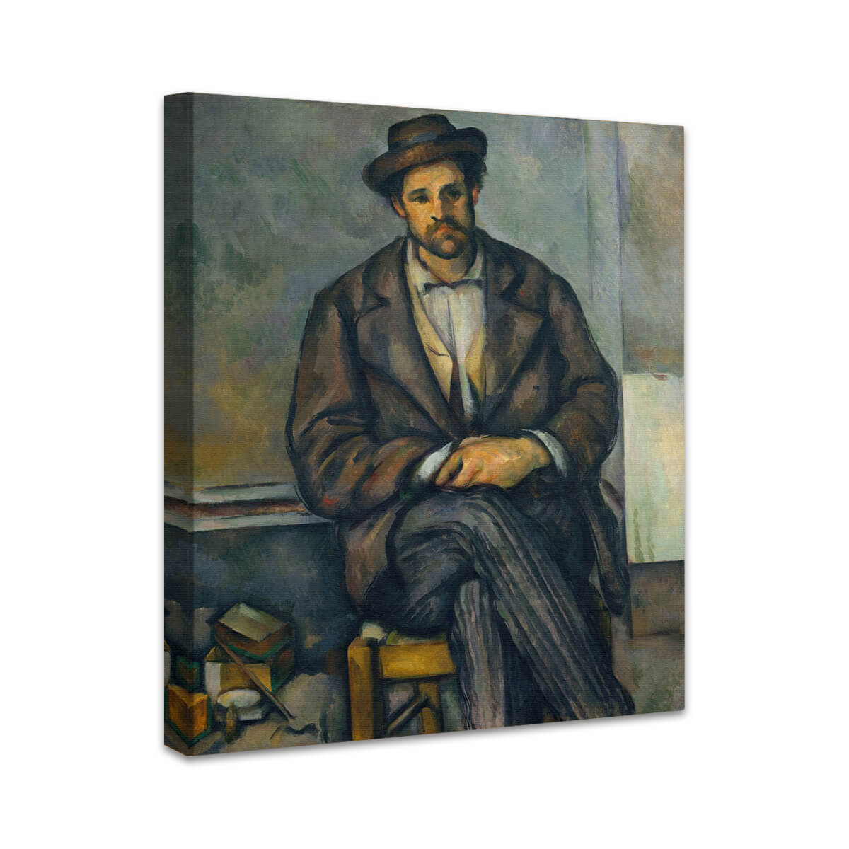 Sitzender Bauer | Paul Cézanne