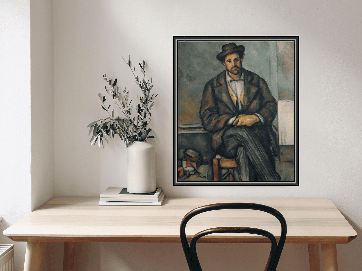 Sitzender Bauer | Paul Cézanne